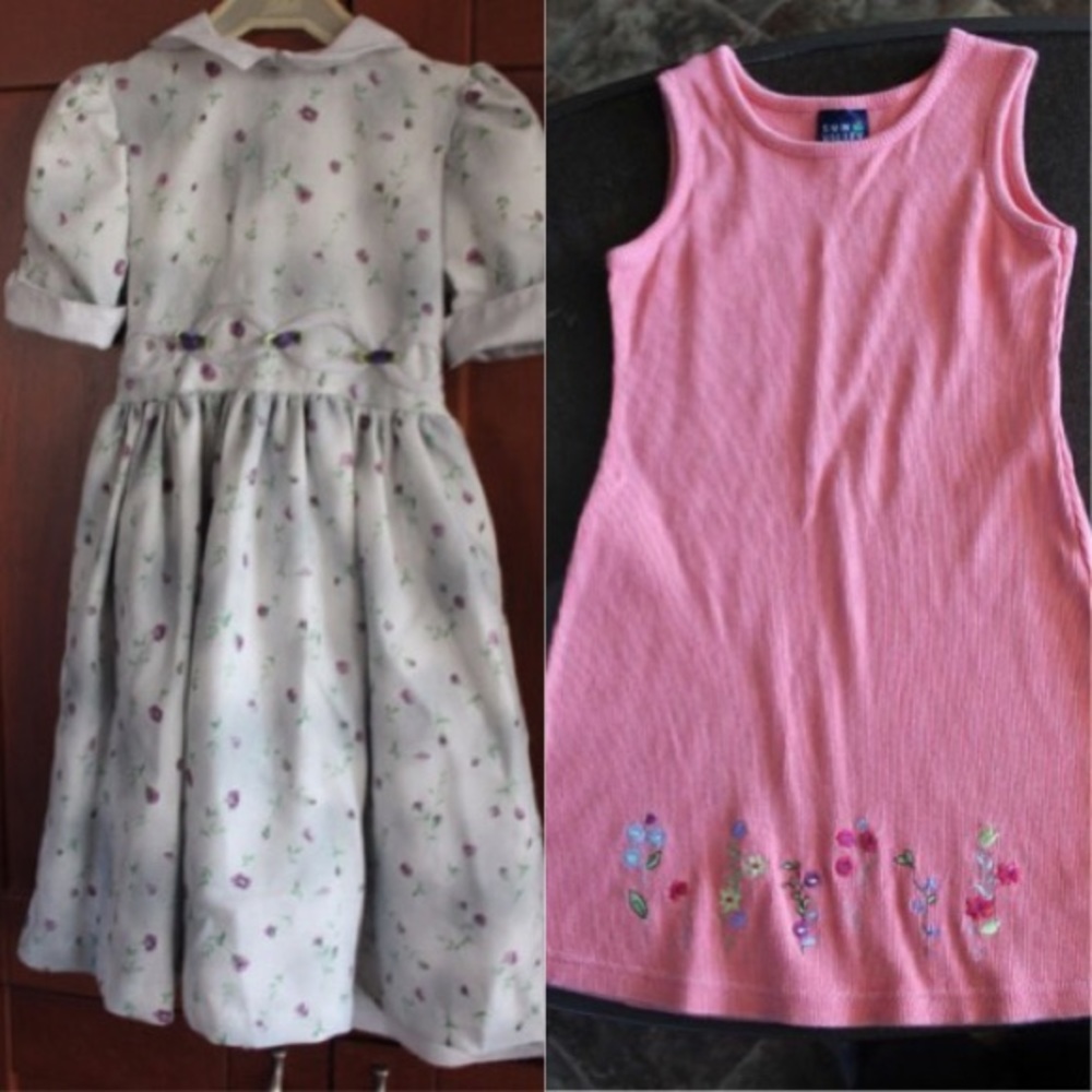 Spring dress and sundress set of 2 dresses